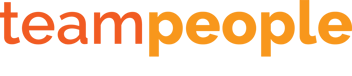 TeamPeople Logo - White Tagline