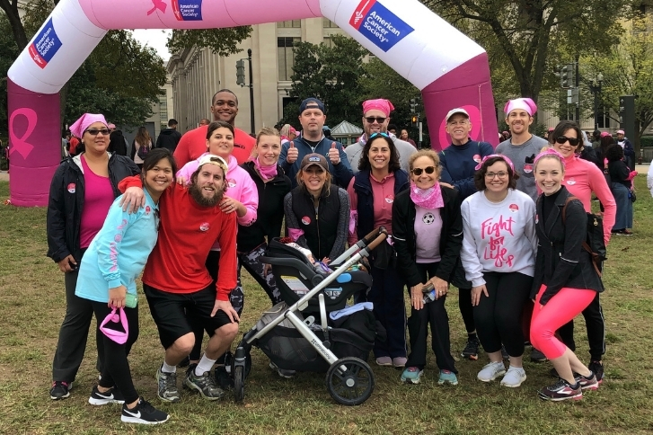 TeamPeople Gives - Fighting Breast Cancer Charity Walk